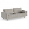 Aeon Bloomfield Performance Velvet Sofa Platinum - Aeon Bloomfield Performance Velvet Sofa Platinum