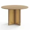 Aeon Havenwood Round Dining Table with Cane Base Natural  - Aeon Havenwood Round Dining Table with Cane Base Natural 
