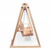 All Things Cedar 8-ft A-Frame Swing Set - Side