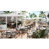 Azzurro Living Amalfi Club Chair in White - Lifestyle 2