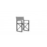 Azzurro Living Amalfi Director's Chair in Charcoal - Angled