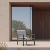 Azzurro Living Amalfi Club Chair in Charcoal - Front Lifestyle
