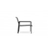 Azzurro Living Amalfi Club Chair in Charcoal - Side