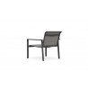Azzurro Living Amalfi Club Chair in Charcoal - Back View