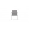 Azzurro Living Amalfi Dining Chair in White - Front
