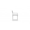 Azzurro Living Amalfi Director's Chair in White - Side