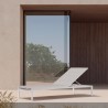 Azzurro Living Amalfi Lounger in White - Lifesytle