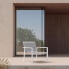 Azzurro Living Amalfi Club Chair in White - Front Lifestyle