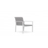 Azzurro Living Amalfi Club Chair in White - Angled