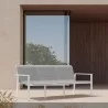 Azzurro Living Amalfi 3 Seat Sofa in White - Lifestyle - Azzurro Living Amalfi 3 Seat Sofa in White - Lifestyle