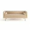 Aeon Barnaby Velvet Sofa Sand - Aeon Barnaby Velvet Sofa Sand