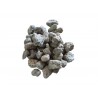 AZ Patio Round Portable Camp Fire Pit in Black - Pumice Stone