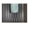 AZ Patio Heaters Outdoor Rectangle Fire Pit in Hammered Bronze - Detail