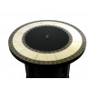 AZ Patio Heaters Round Tile Top Firepit - Closeup Angle