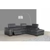 J&M Agata Premium Leather Sectional RHFC - J&M Agata Premium Leather Sectional RHFC
