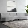 Sunpan Jaclyn Modular Armless Chair in Egypt Light Grey-Danny Medium Grey - Lifestyle - Sunpan Jaclyn Modular Armless Chair in Egypt Light Grey-Danny Medium Grey - Lifestyle