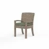 Sunset West Havana Dining Chair in Canvas Granite w/ Self Welt - Sunset West Havana Dining Chair in Canvas Granite w/ Self Welt