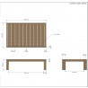 Anderson Teak Smyrna Coffee Table specs - Anderson Teak Smyrna Coffee Table specs