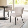 Aimee Dining Chair in Beige- Lifestyle 1