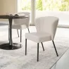 Aimee Dining Chair in Beige- Lifestyle 1 - Aimee Dining Chair in Beige- Lifestyle 1