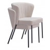 Aimee Dining Chair in Beige- stackable