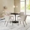 Aimee Dining Chair in Beige- Lifestyle 2 - Aimee Dining Chair in Beige- Lifestyle 2