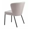 Aimee Dining Chair in Beige- back view 1 - Aimee Dining Chair in Beige- back view 1