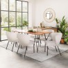 Aimee Dining Chair in Cream- Lifestyle 2