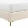 Sunpan Harris Bed Casablanca Cloud in Full / Queen / King - Base Angle - Sunpan Harris Bed Casablanca Cloud in Full / Queen / King - Base Angle
