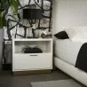 Sunpan Jenkins Nightstand High Gloss Cream - Lifestyle - Sunpan Jenkins Nightstand High Gloss Cream - Lifestyle