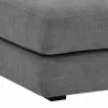 Sunpan Harmony Modular Armless Chair in Danny Dark Grey - Seat Closeup Angle - Sunpan Harmony Modular Armless Chair in Danny Dark Grey - Seat Closeup Angle