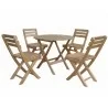 Anderson Teak Chester Alabama 5-Pieces Bistro Set - Anderson Teak Chester Alabama 5-Pieces Bistro Set