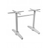 Cast Weighted Aluminum Table Stand - AL-1805DP - Silver