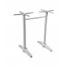 Cast Weighted Aluminum Table Stand - AL-1805BH DP - Cast Weighted Aluminum Table Stand - AL-1805BH DP