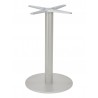 Cast Weighted Aluminum Table Stand - AL-2400 18×3 - Silver