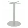 Cast Weighted Aluminum Table Stand - AL-2400 18×3 - Silver - Cast Weighted Aluminum Table Stand - AL-2400 18×3 - Silver