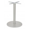 Cast Weighted Aluminum Table Stand - AL-2400 23×3 - Silver