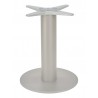 Cast Weighted Aluminum Table Stand - AL-2400 23×6 - Silver