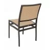 Aluminum Side Chair W/ Textile Back and Seat - AL-5625 - Natural - Back - Aluminum Side Chair W/ Textile Back and Seat - AL-5625 - Natural - Back
