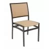 Aluminum Side Chair W/ Textile Back and Seat - AL-5625 - Natural - Aluminum Side Chair W/ Textile Back and Seat - AL-5625 - Natural