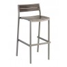 Aluminum Barstool - Gray