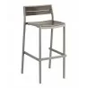 Aluminum Barstool - Gray - Aluminum Barstool - Gray