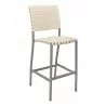 Powder Coated Aluminum Barstool - BAL-5800S - Taupe - Powder Coated Aluminum Barstool - BAL-5800S - Taupe