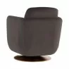 Sunpan Gilley Swivel Lounge Chair - Meg Ash - Back Side Angle - Sunpan Gilley Swivel Lounge Chair - Meg Ash - Back Side Angle