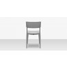 Source Furniture Albany Resin Dining Side Chair 14 Gray