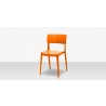Source Furniture Albany Resin Dining Side Chair 10 Orange