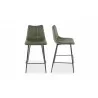 Alibi Counter Stool Dark Green - Set Of Two - Alibi Counter Stool Dark Green - Set Of Two