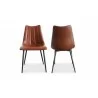 Alibi Dining Chair Brown- Set Of Two - Alibi Dining Chair Brown- Set Of Two