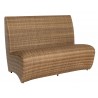 Woodard Et Cetera Banquette in Mocha
