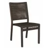 Woodard Et Cetera Miami Dining Side Chair - Stackable in Coffee - Woodard Et Cetera Miami Dining Side Chair - Stackable in Coffee